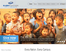 Tablet Screenshot of everynation.org.ph